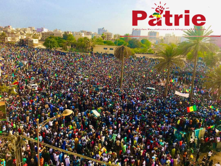 Le peuple sénégalais appelle à la liberté et à la justice !