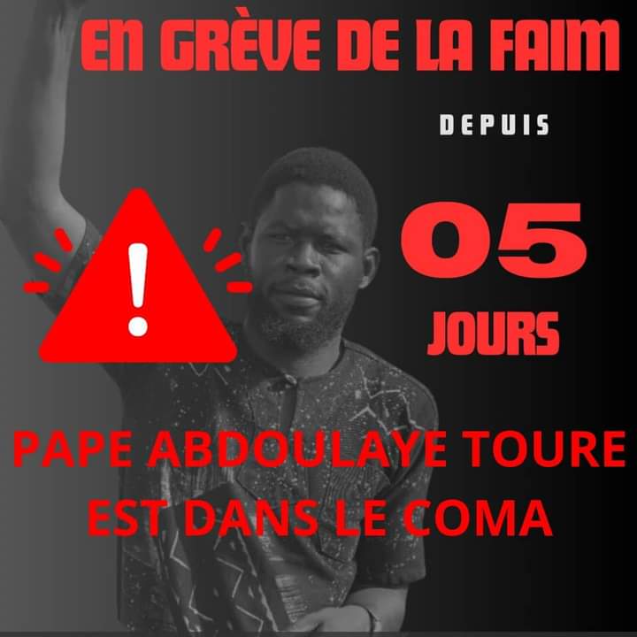 Pape Abdoulaye TOURÉ est dans le coma depuis hier