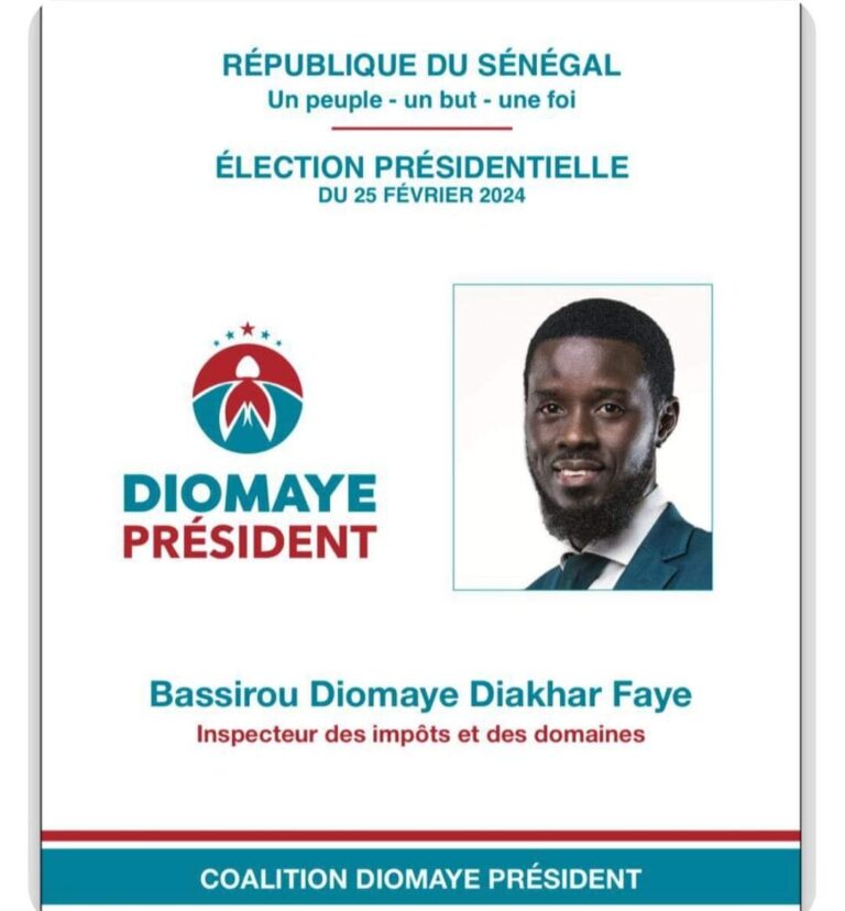 Campagne Intense pour Bassirou Diomaye Faye en Vue de l’Élection Présidentielle de Février 2024